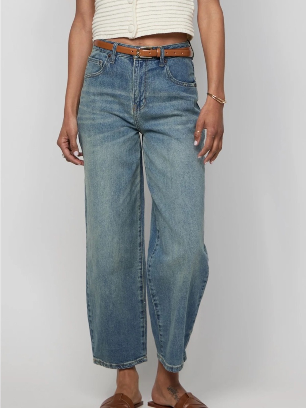 Oliver Logan Harlow barrel Leg Jeans - Picture 10 of 10